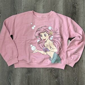 Kids Pink Ariel Sweatshirt size 12